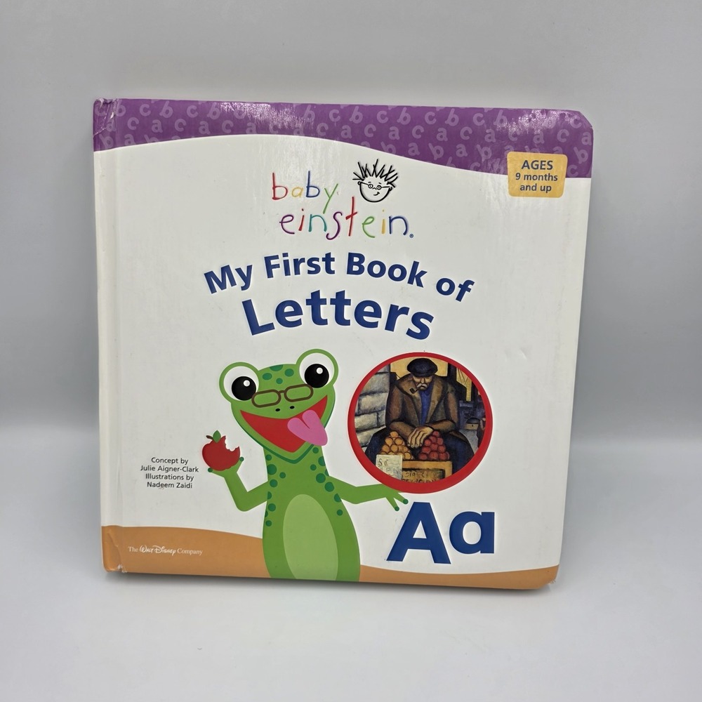 Baby Einstein My First Book of Letters~ Board‎ Book